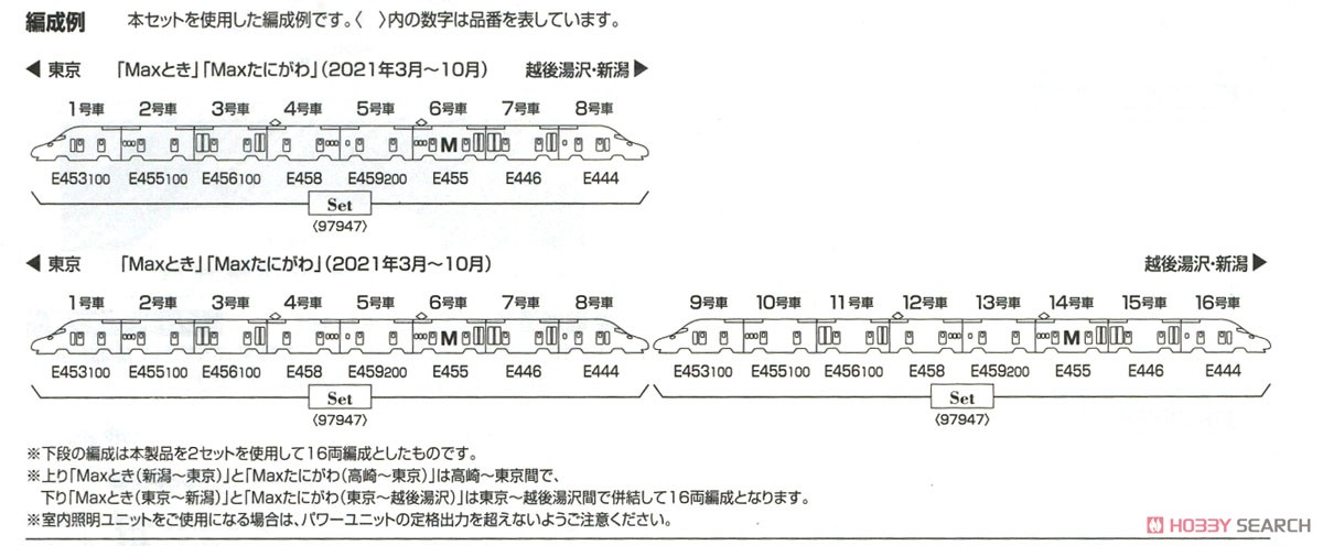 【特別企画品】 JR E4系 上越新幹線 (新塗装・ラストラン装飾) セット (8両セット) (鉄道模型) 解説5