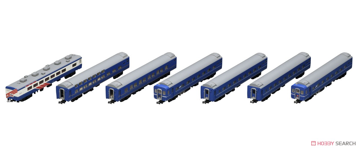 JR 14系15形 特急寝台客車 (あかつき) セット (7両セット) (鉄道模型) 商品画像12