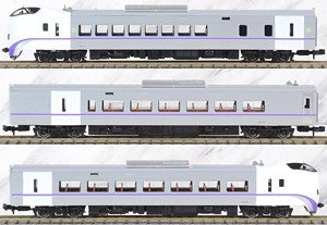 J.R. Series KIHA261-1000 (6th Edition, Super Hokuto, New Color) Standard Set (Basic 3-Car Set) (Model Train)