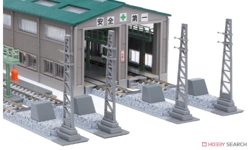 終端架線柱 (6本セット) (鉄道模型) その他の画像1