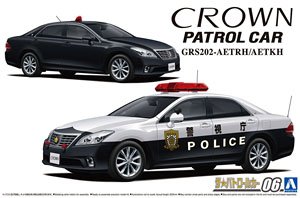 Toyota GRS202 Crown Police Car for Traffic Control `10 (Model Car)
