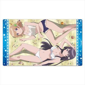 Osamake: Romcom Where The Childhood Friend Won`t Lose Character Rubber Mat [Kuroha & Shirokusa] (Anime Toy)
