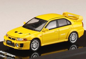 三菱 ランサー GSR エボリューション 5 (CP9A) ダンデライオンイエロー (ミニカー)