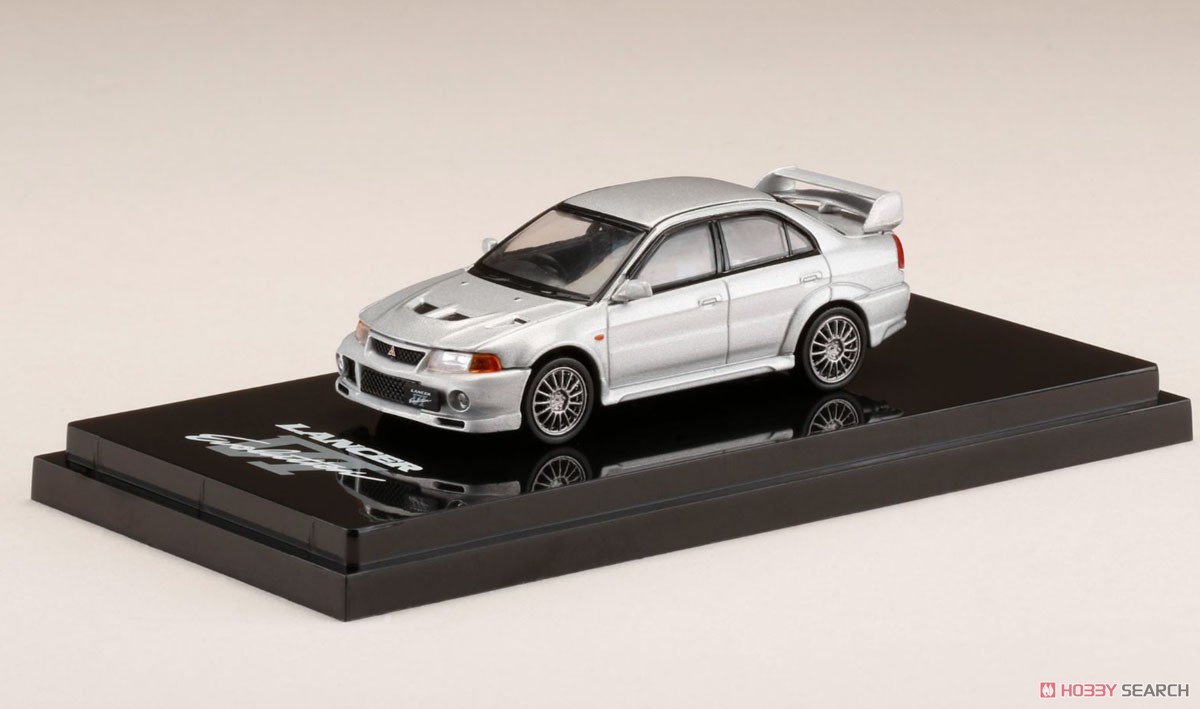 Mitsubishi Lancer GSR Evolution 6 (CP9A) Satellite Silver Metallic (Diecast Car) Item picture1