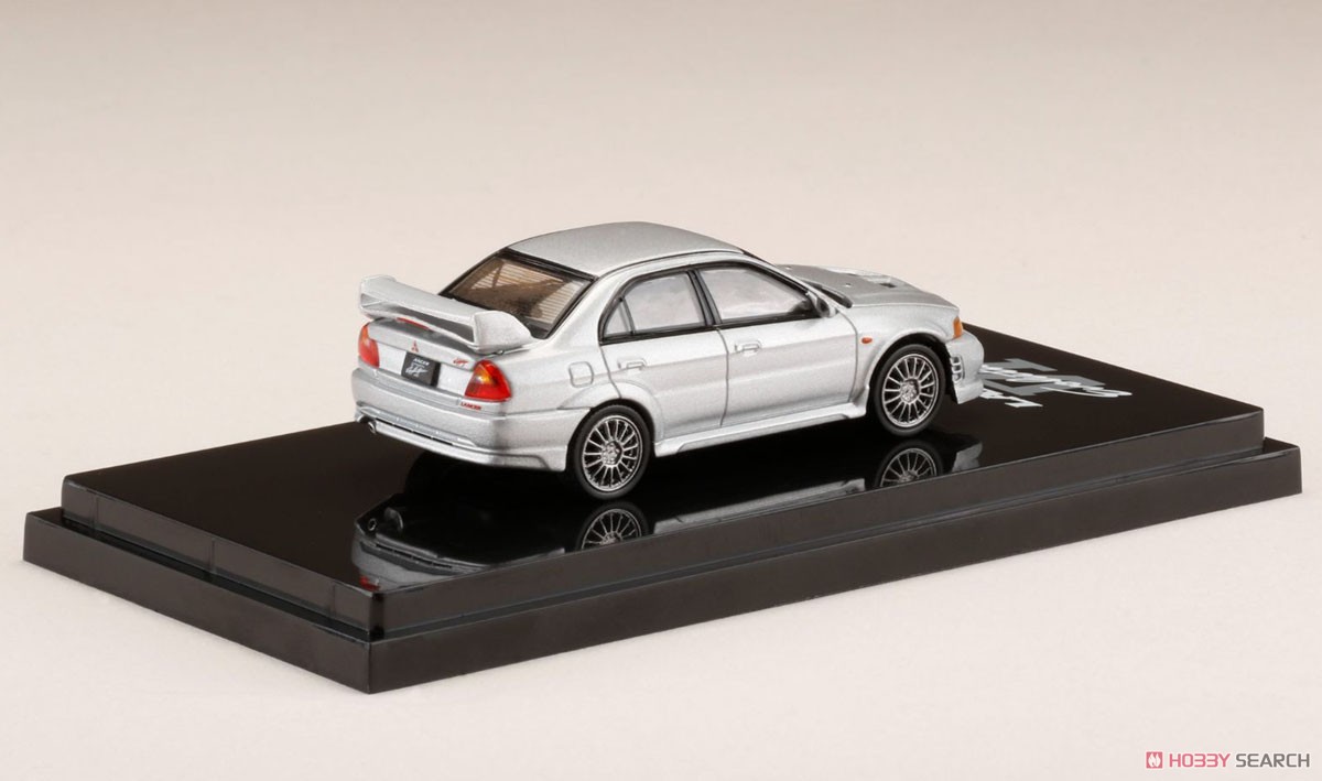 Mitsubishi Lancer GSR Evolution 6 (CP9A) Satellite Silver Metallic (Diecast Car) Item picture2