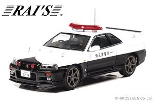 Nissan Skyline GT-R (BNR34) 2000 Saitama Prefecture Police Department Expressway Traffic Police Unit Vehicle (803) (Diecast Car)