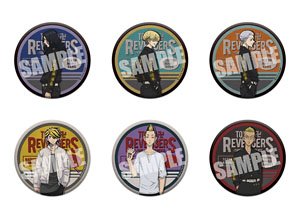 Tokyo Revengers Trading Mat Can Badge B Ver. (Set of 6) (Anime Toy)