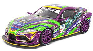 エヴァRT初号機 GR Supra D1 Grand Prix Series 2020 with Race Queen Figure (ミニカー)