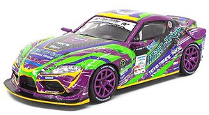 EVA RT TEST TYPE-01 GR Supra D1 Grand Prix Series 2020 with Race Queen Figure (Diecast Car)