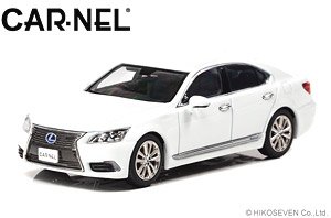 レクサス LS600h VersionL (UVF45) 2014 White Pearl Crystal Shine (ミニカー)
