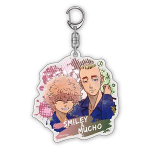 Tokyo Revengers Acrylic Key Ring (Smiley & Mucho) (Anime Toy)