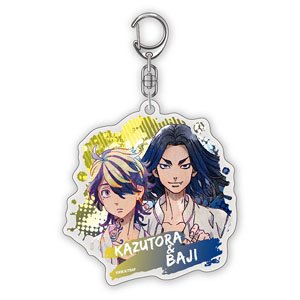 Tokyo Revengers Acrylic Key Ring (Kazutora & Baji) (Anime Toy)
