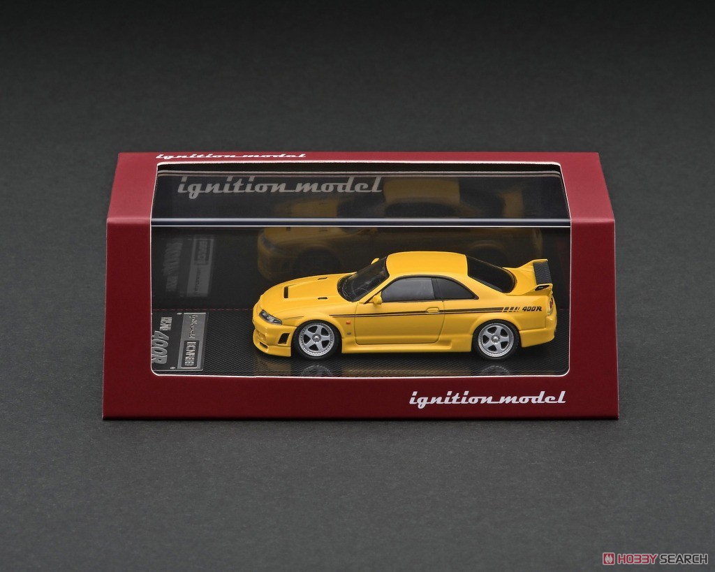 Nismo R33 GT-R 400R Yellow (ミニカー) パッケージ1