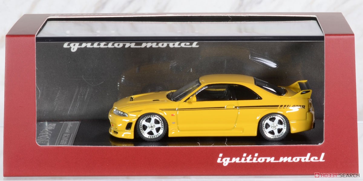 Nismo R33 GT-R 400R Yellow (ミニカー) パッケージ2