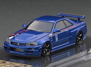 Nismo R34 GT-R R-tune Bayside Blue (ミニカー)