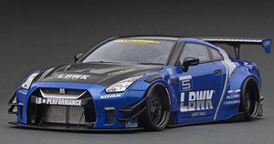 LB-WORKS Nissan GT-R R35 type 2 Blue (ミニカー)