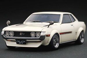 Toyota Celica 1600GTV (TA22) White (ミニカー)