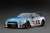 LB-WORKS Nissan GT-R R35 type 2 White / Blue (ミニカー) 商品画像1