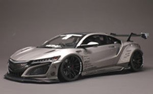 LB-WORKS HONDA NSX Chrome Silver (ミニカー)