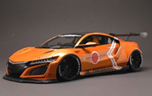 LB-WORKS HONDA NSX Shiny Orange (ミニカー)