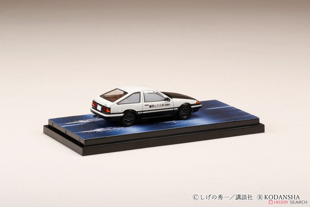 トヨタ スプリンター トレノ GT APEX (AE86) 頭文字D PROJECT D / 4A-GE 5 バルブ ディスプレイモデル付き (ミニカー) 商品画像3