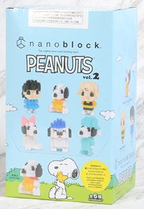 nanoblock ミニナノ ピーナッツ Vol.2 (6個入り) (ブロック)