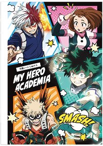 My Hero Academia B5 Grid Notebook Colorful (Anime Toy)