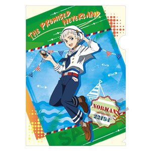 The Promised Neverland Single Clear File / Norman Marine (Anime Toy)