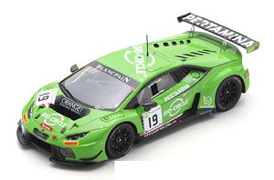 Lamborghini Huracan GT3 No.19 GRT Grasser Racing Team 24H Spa 2018 (ミニカー)