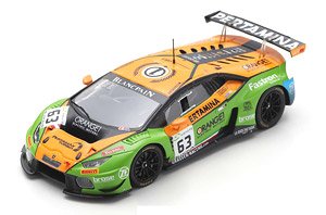 Lamborghini Huracan GT3 No.63 GRT Grasser Racing Team 24H Spa 2018 (ミニカー)
