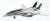 F-14A VF-84 Jolly Rogers AJ200 ウェザリング塗装 (完成品飛行機) 商品画像1