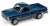 1984 Chevy Silverado Light Blue / Dark Blue (Diecast Car) Item picture1