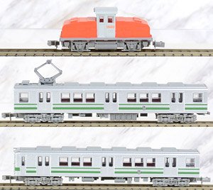 ノスタルジック鉄道コレクション 富井化学工業従業員専用通勤列車 3両セットA (3両セット) (鉄道模型)
