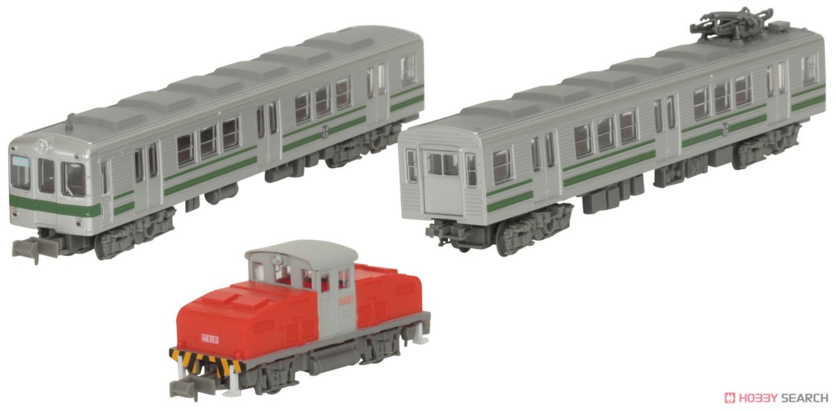 The Nostalgic Railway Collection Tomii Chemical Industrial Railway Three Car Set A (3-Car Set) (Model Train) Item picture1