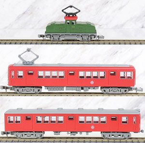 ノスタルジック鉄道コレクション 富井化学工業従業員専用通勤列車 3両セットB (3両セット) (鉄道模型)
