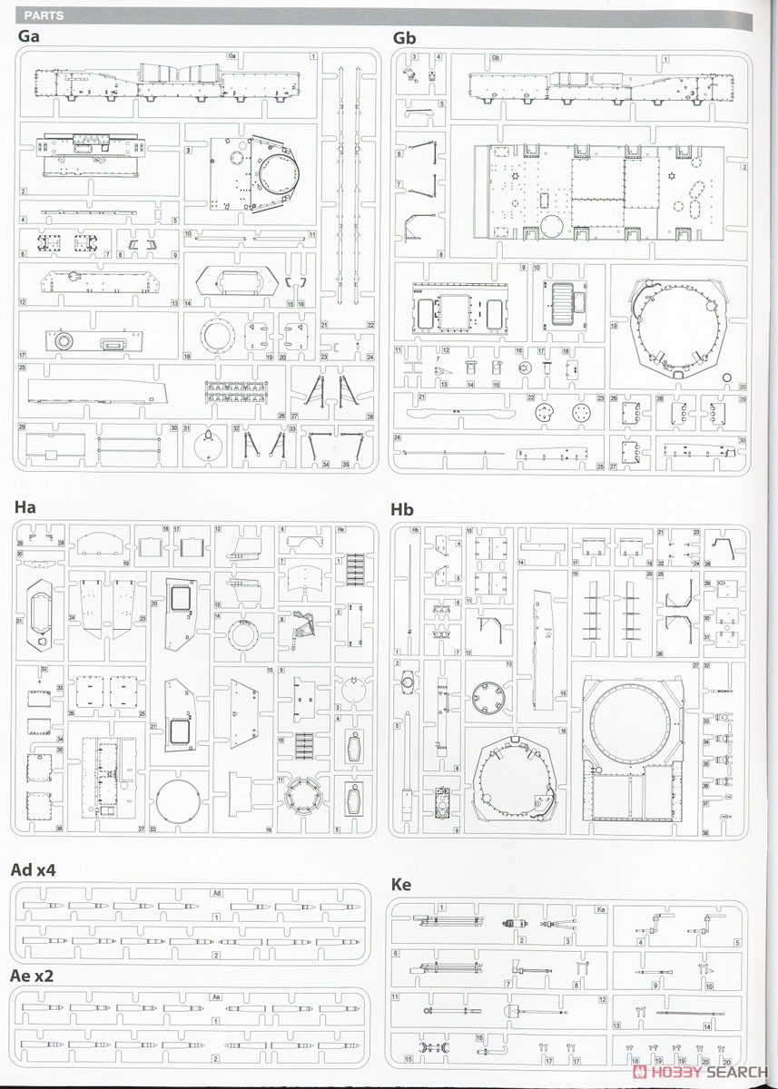 Pz.Kpfw.Iv Ausf.J Nibelungenwerk.Mid Prod.Sep-Nov 1944 Interior Kit (Plastic model) Assembly guide3