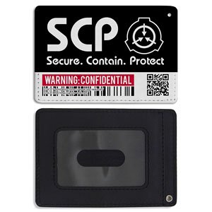 SCP Foundation Full Color Pass Case (Anime Toy)
