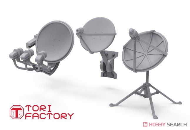 Satellite Dish Antenna Set (Plastic model) Other picture3