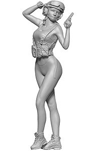 Deborah - 3D Printed Model (Plastic model)