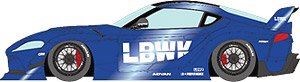 LB WORKS GR Supra (LD97 Wheel) Candy Blue (Diecast Car)