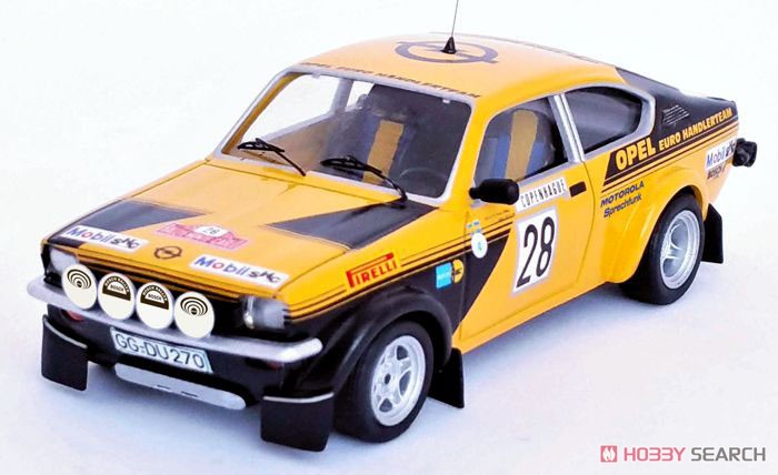 Opel Kadett GT/E 1976 Rally Monte Carlo #28 Anders Kullang / Claes-Goran Andersson (Diecast Car) Item picture1
