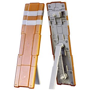 Pla-Act Option Series 10: Twin Shield 2 (Clear Orange) (Plastic model)