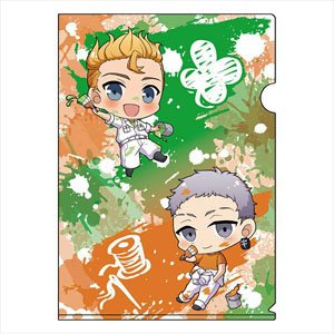 Tokyo Revengers Chibittsu! Pettypetty A4 Clear File Takemichi & Mitsuya (Anime Toy)