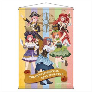 五等分の花嫁∬ パイレーツ B2タペストリー 集合A (キャラクターグッズ)