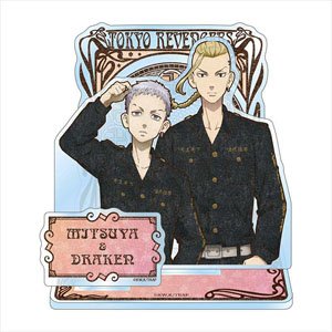 Tokyo Revengers Art Nouveau Art Acrylic Diorama Draken & Mitsuya (Anime Toy)
