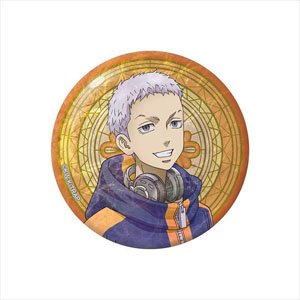 Tokyo Revengers Brillant Glass Art Can Badge Takashi Mitsuya (Anime Toy)