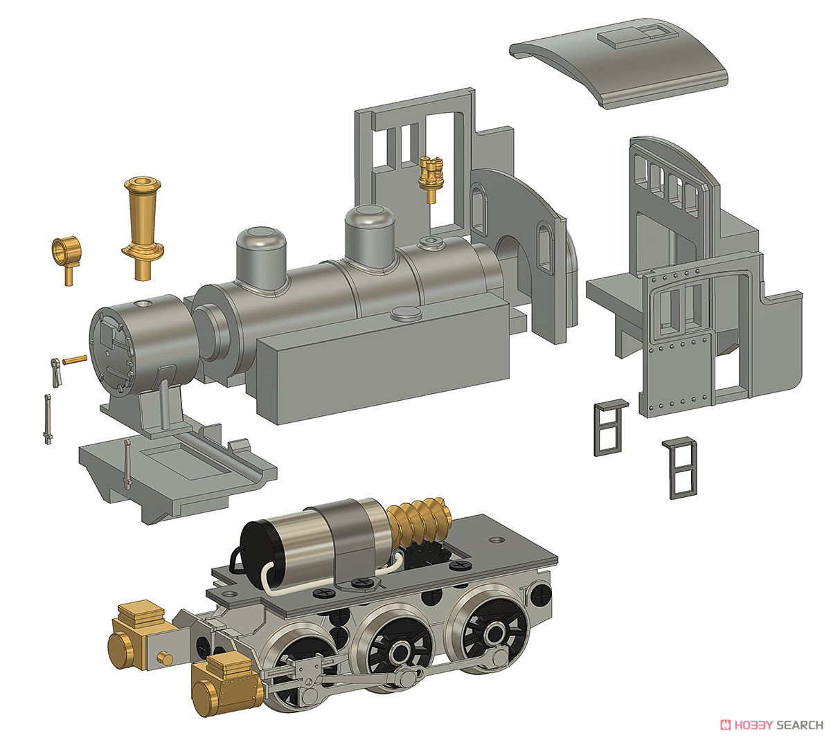 汽車会社 Cタンク 南薩5号タイプ (ホワイトメタル車体) 組立キット (組み立てキット) (鉄道模型) その他の画像4