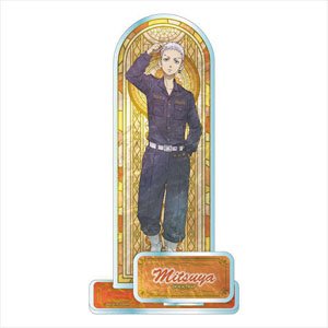 Tokyo Revengers Brillant Glass Art Acrylic Stand Jr. Takashi Mitsuya (Anime Toy)
