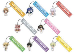 Senki Zessho Symphogear XV Room Key Ring Mini Sea Side Battle Mini Chara (Set of 8) (Anime Toy)
