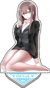 会社に行きたくないOLちゃん BIGアクリルスタンド OLちゃん (2) (キャラクターグッズ)